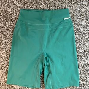 Whitney Simmons biker shorts